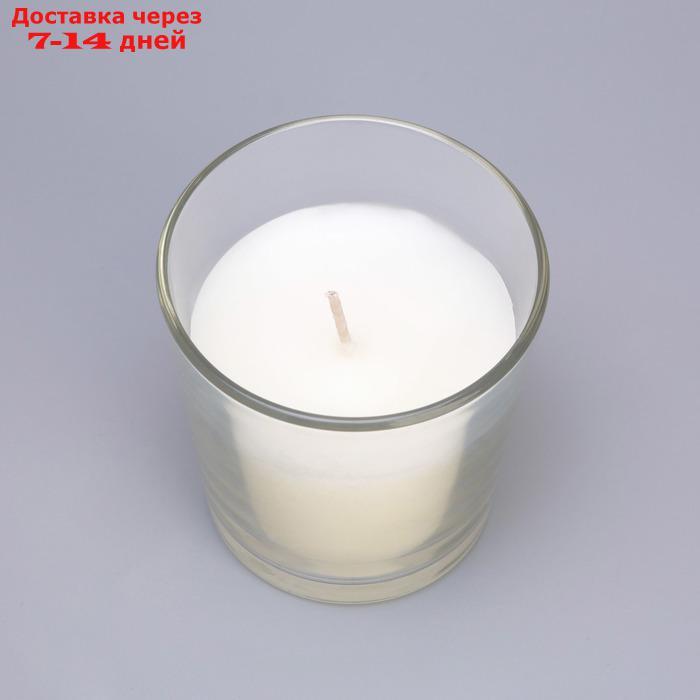 Свеча в гладком стакане ароматизированная "Белая лилия" - фото 3 - id-p226909777