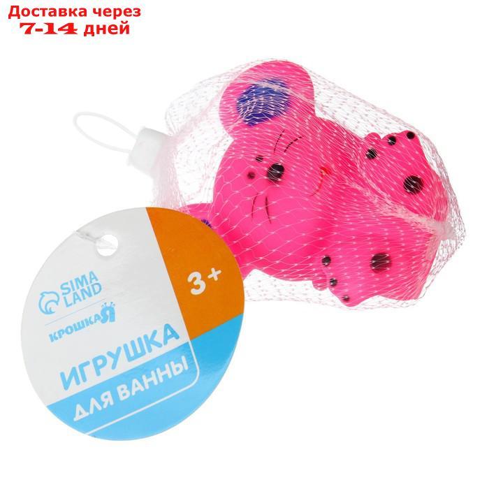 Резиновая игрушка для игры в ванной "Мышонок", цвет МИКС - фото 2 - id-p226897781