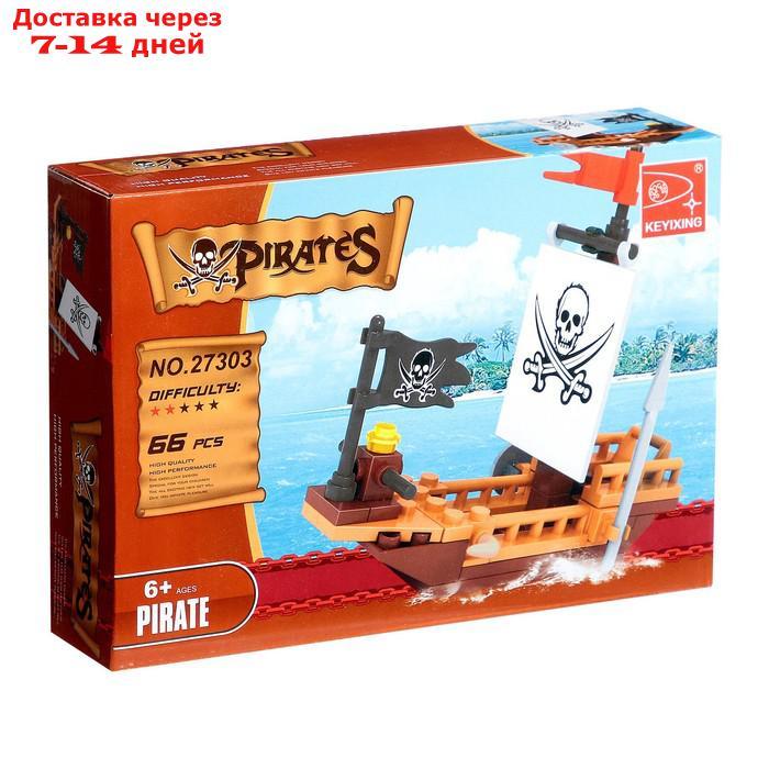 Конструктор "Пиратская лодка", 62-66 деталей, МИКС - фото 3 - id-p226895122