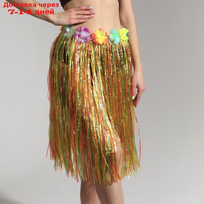 Гавайская юбка, разноцветная - фото 2 - id-p226895219