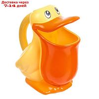 Игрушка-ковш для ванны "Пеликан", цвета МИКС