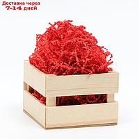 Наполнитель бумажный красный-коралловый,100 г