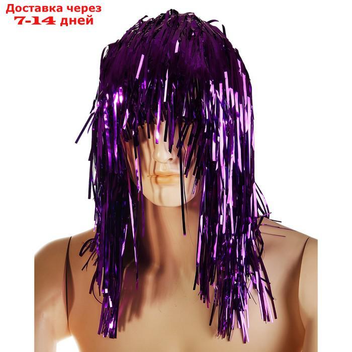 Карнавальный парик "Дождь", 45 см, цвета МИКС - фото 4 - id-p226895278