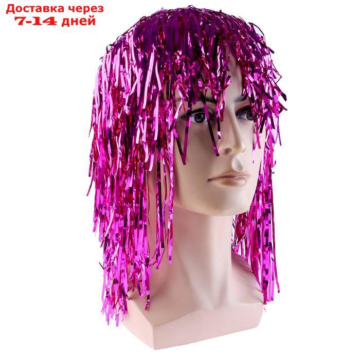 Карнавальный парик "Дождь", 45 см, цвета МИКС - фото 6 - id-p226895278