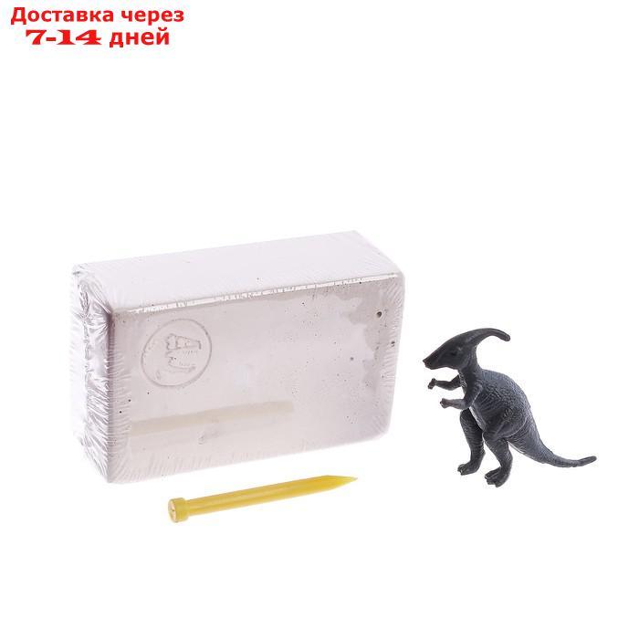 Набор археолога серия с фигуркой-игрушкой динозавра "Паразаулоф" - фото 2 - id-p226898160