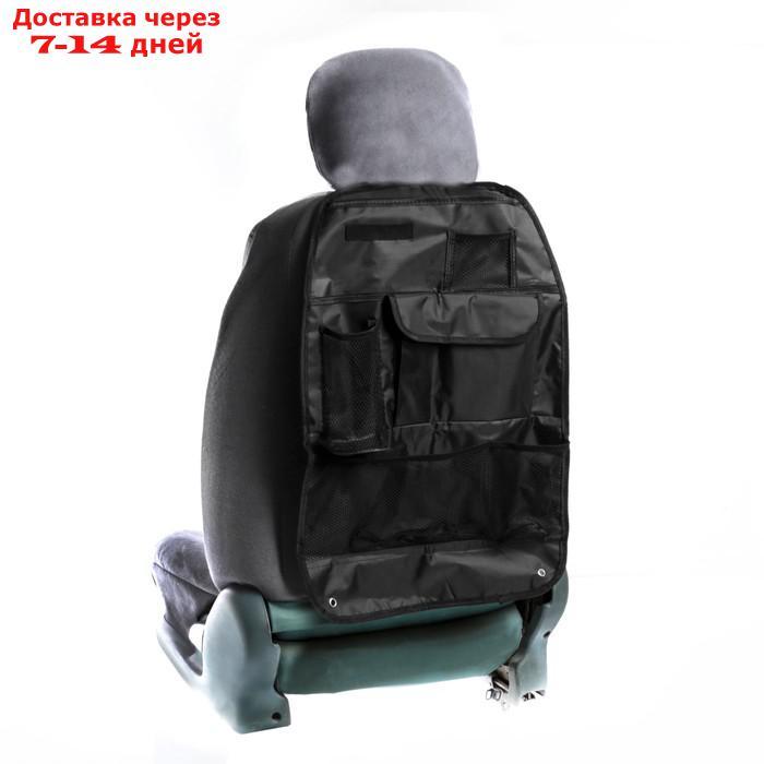 Органайзер на спинку сиденья 39 х 60 см, черный - фото 2 - id-p226893270