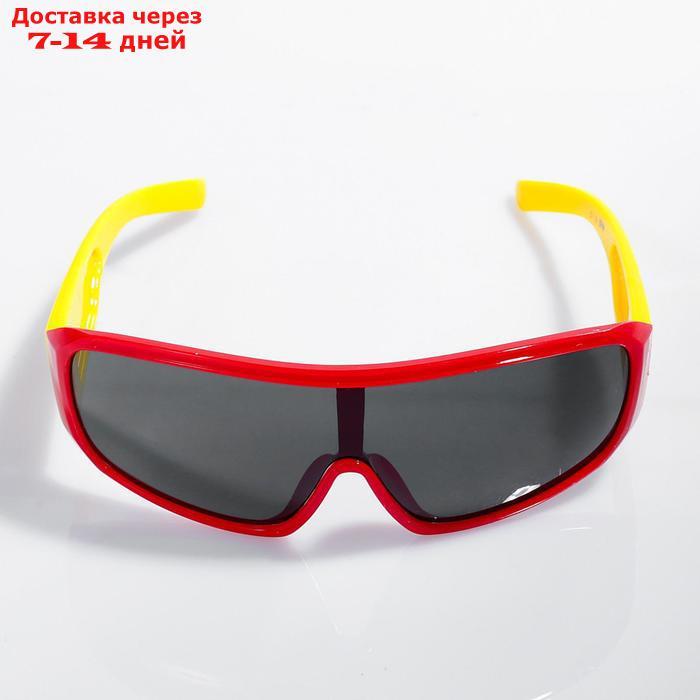 Очки солнцезащитные детские "Спорт", оправа двухцветная, МИКС, линзы тёмные, 13 × 12.5 × 5.5 см - фото 9 - id-p226898572