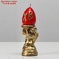 Свеча фигурная "Пасхальный ангел", бронза, 5.5х16.2 см, 175 гр