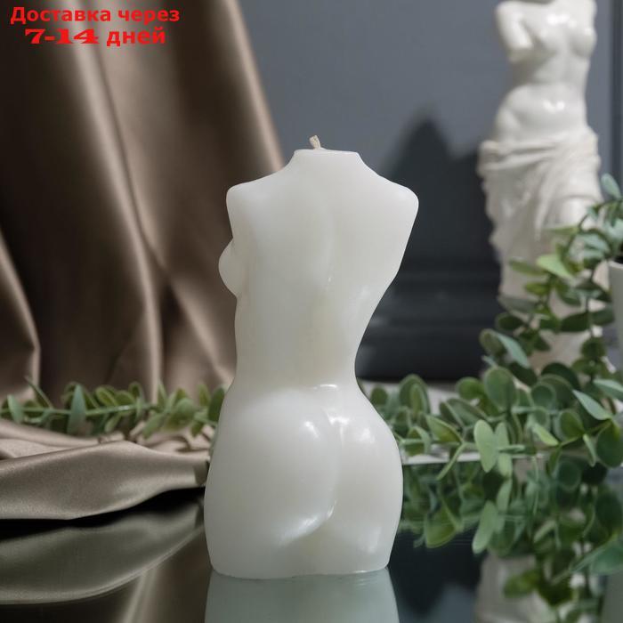 Свеча интерьерная "Женская фигура", белая 15 х 7 см - фото 2 - id-p226910773