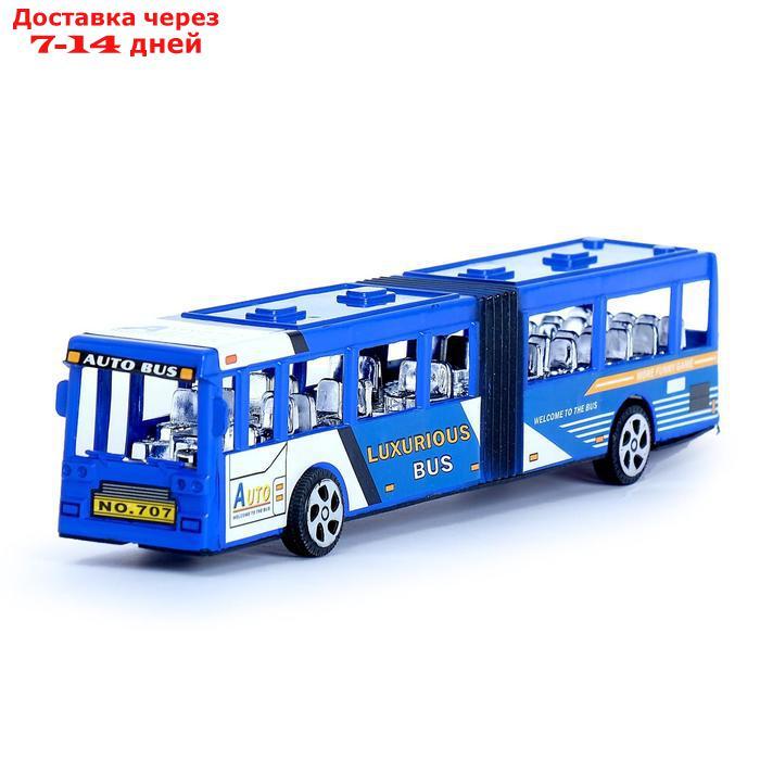 Автобус инерционный "Городской", цвета МИКС - фото 1 - id-p226895471