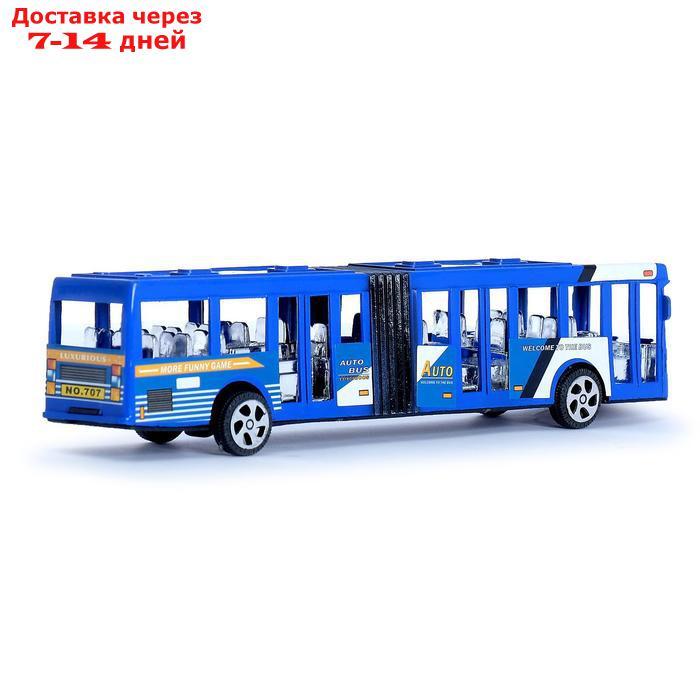 Автобус инерционный "Городской", цвета МИКС - фото 3 - id-p226895471