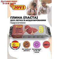 Масса для лепки самозатвердевающая полимерная, терракотовая, 250 г, JOVI