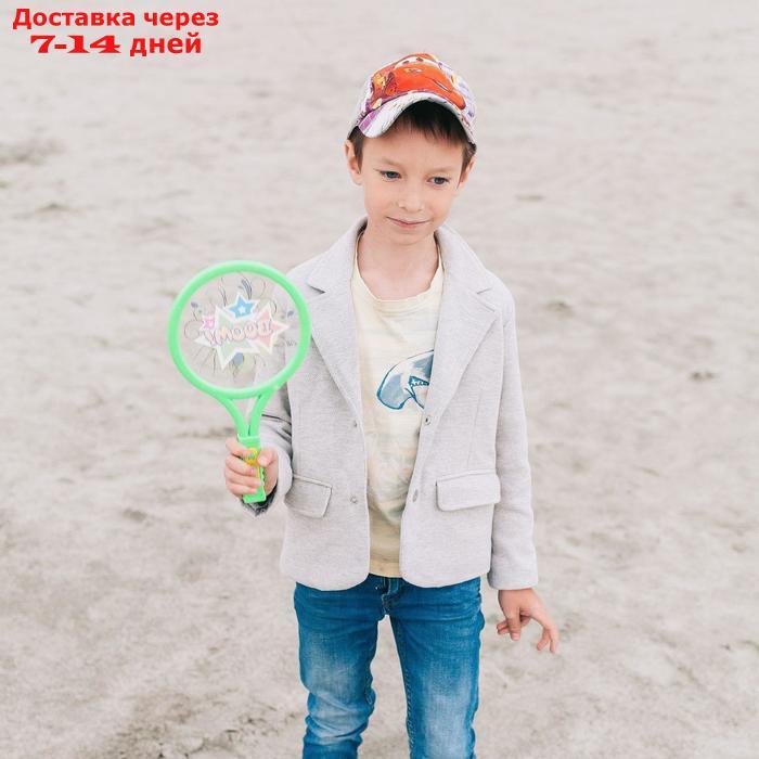 Набор для тенниса "Бум!", 2 ракетки, 2 мяча, цвета МИКС - фото 9 - id-p226895522