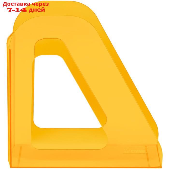 Лоток для бумаг вертикальный "Фаворит", оранжевый MANDARIN - фото 4 - id-p226911245