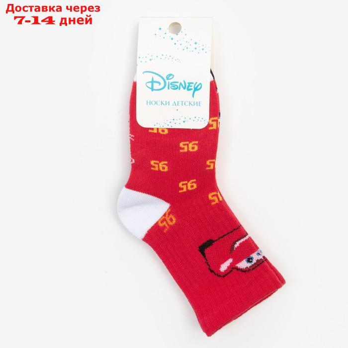 Набор носков "Тачки" 2 пары, красный, 18-20 см - фото 6 - id-p226903314