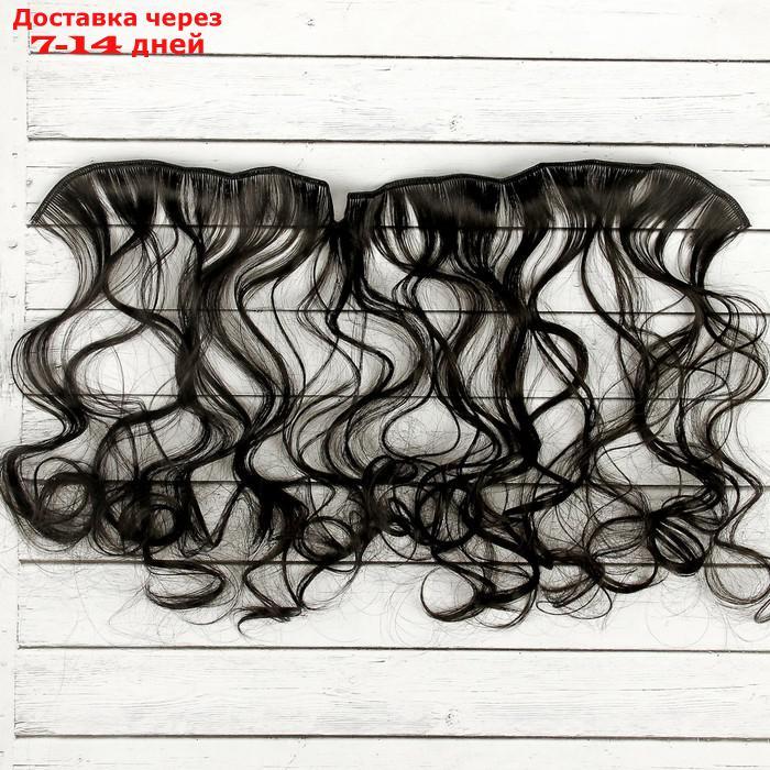 Волосы - тресс для кукол "Кудри" длина волос: 40 см, ширина: 50 см, №2В - фото 2 - id-p226897542