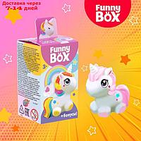 Набор для детей Funny Box "Пони", набор: радуга, инструкция, наклейки, МИКС