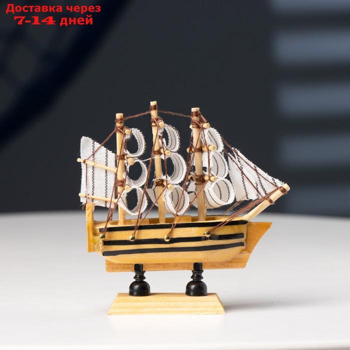 Корабль сувенирный малый "Ла Фудр", 3×10×10 см - фото 4 - id-p226907880