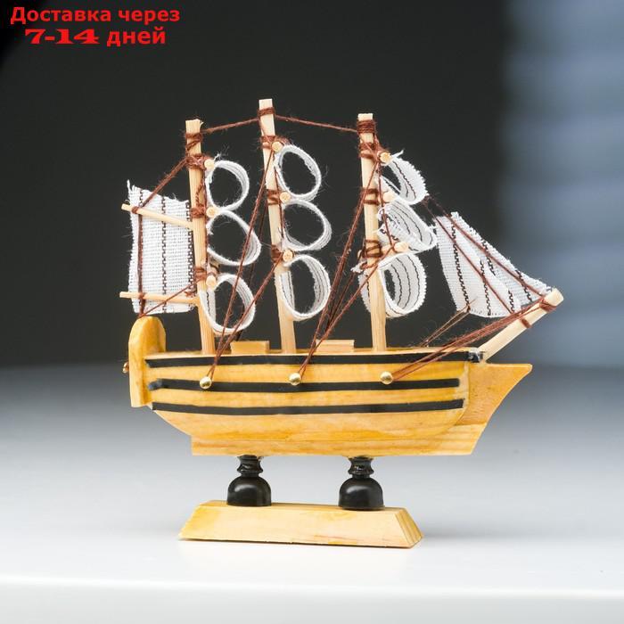 Корабль сувенирный малый "Ла Фудр", 3×10×10 см - фото 5 - id-p226907880