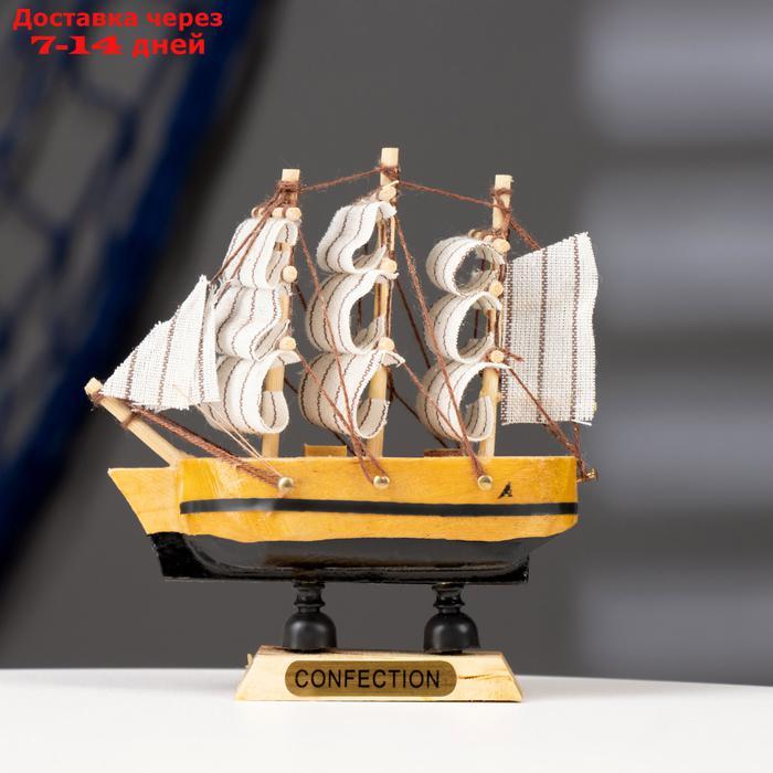 Корабль сувенирный малый "Ла Фудр", 3×10×10 см - фото 8 - id-p226907880