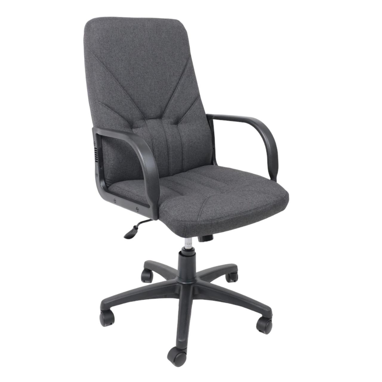 Кресло поворотное MANAGER KD С-38 (TILT PL64), ткань, серый