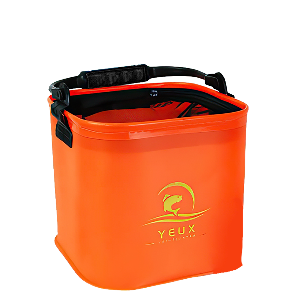 Рыболовное ведро Yeux Outdoor Foldable Fishing Bucket 8л - фото 1 - id-p226742425