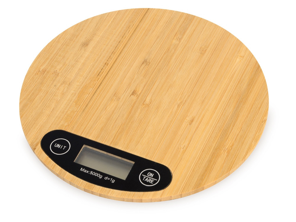 Бамбуковые кухонные весы Scale, натуральный - фото 1 - id-p227133751