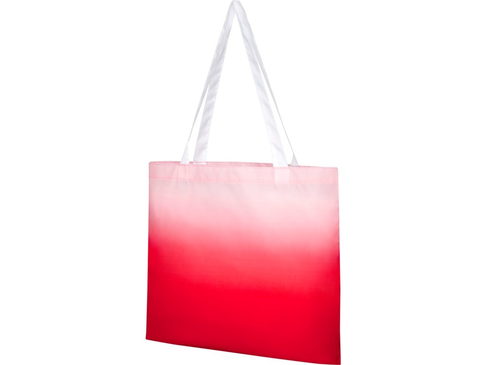 Эко-сумка Rio с плавным переходом цветов, красный - фото 1 - id-p227133965