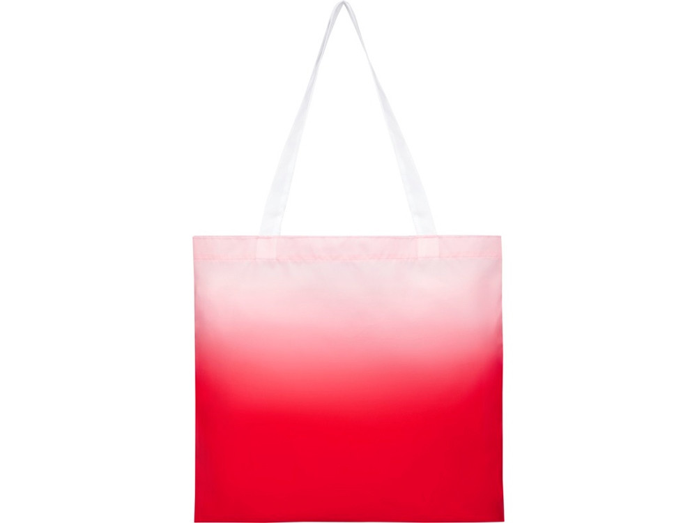 Эко-сумка Rio с плавным переходом цветов, красный - фото 2 - id-p227133965