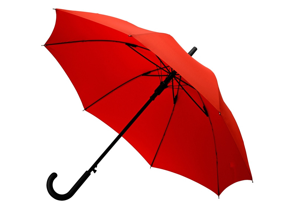 Зонт-трость полуавтомат Wetty с проявляющимся рисунком, красный - фото 2 - id-p227133966