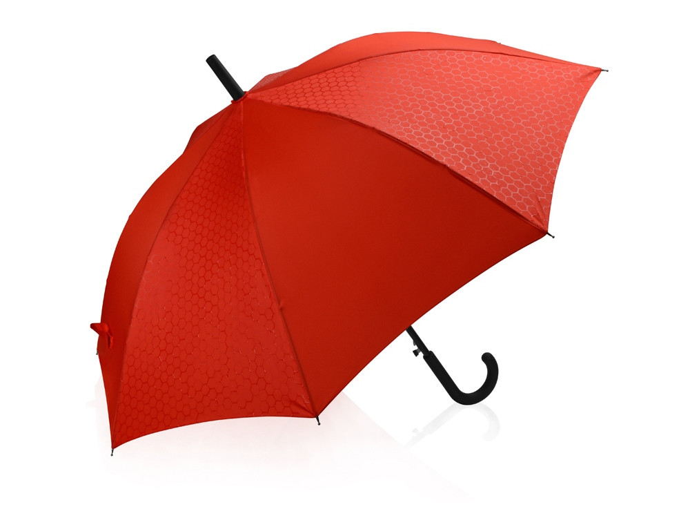 Зонт-трость полуавтомат Wetty с проявляющимся рисунком, красный - фото 4 - id-p227133966
