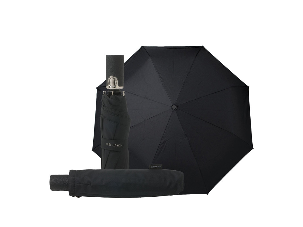 Складной зонт Hamilton Black - фото 5 - id-p227133796