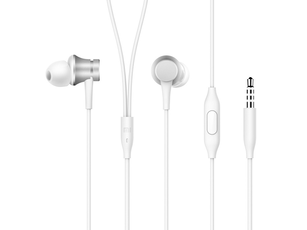 Наушники Mi In-Ear Headphones Basic Silver HSEJ03JY (ZBW4355TY) - фото 1 - id-p227134003