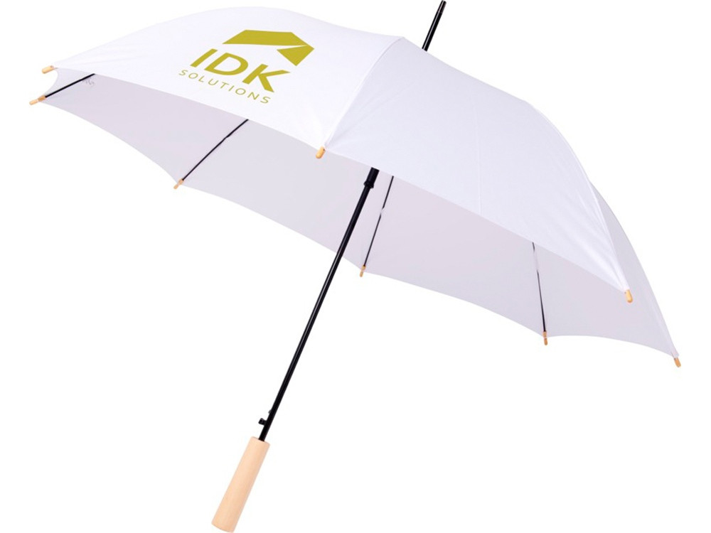 23-дюймовый автоматический зонт Alina из переработанного ПЭТ-пластика, белый - фото 6 - id-p227133816