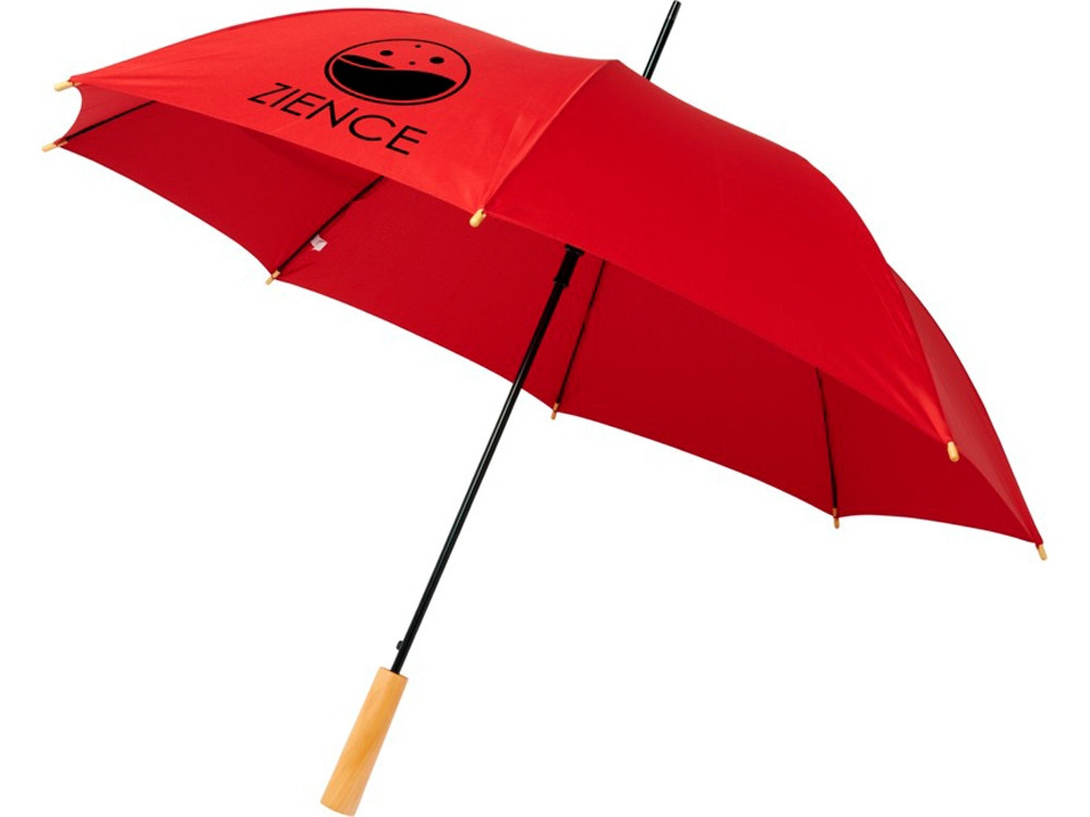 23-дюймовый автоматический зонт Alina из переработанного ПЭТ-пластика, красный - фото 6 - id-p227133817