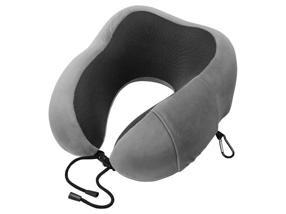 Подушка Dream с эффектом памяти, с кармашком, серый - фото 1 - id-p227134010