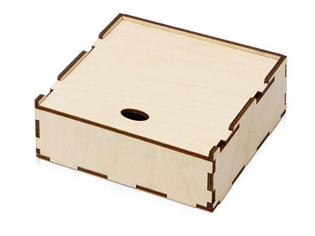 Деревянная подарочная коробка, 122 х 45 х 122 мм, фото 2