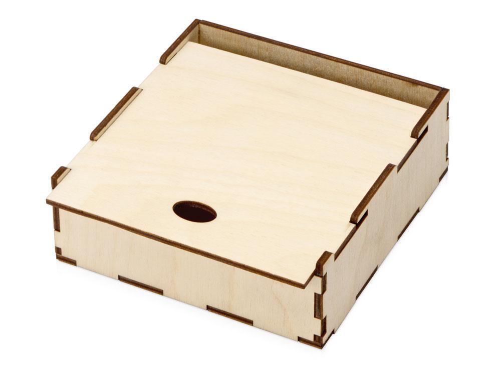 Деревянная подарочная коробка, 122 х 45 х 122 мм - фото 2 - id-p227134047