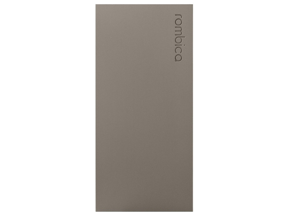 Внешний аккумулятор Rombica NEO ARIA Stone, 10000мАч, Soft-touch, PD, QCharge, Type-C, тёмно-серый - фото 2 - id-p227133721