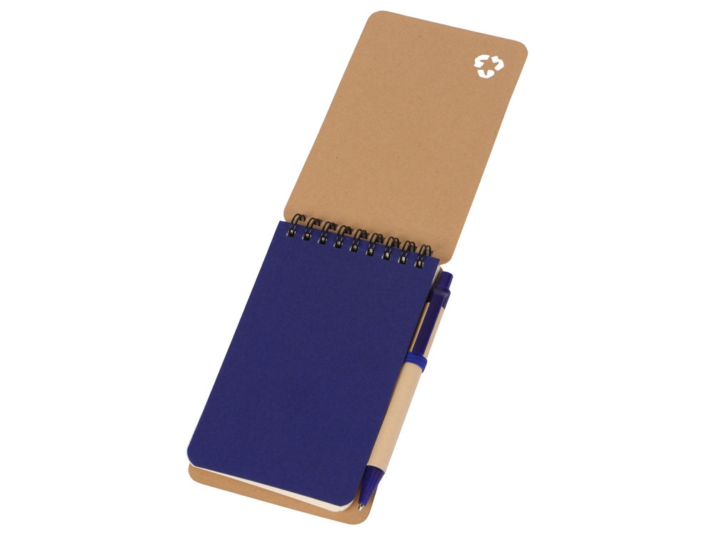 Набор канцелярский с блокнотом и ручкой Masai, синий - фото 2 - id-p227133724