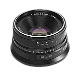 Объектив 7Artisans 25mm F1.8 E-mount Чёрный, фото 3