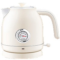 Чайник Qcooker Retro Electric Kettle 1.7L Белый