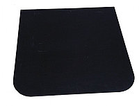 Лист притопочный КПД черный 0,7мм 500х600