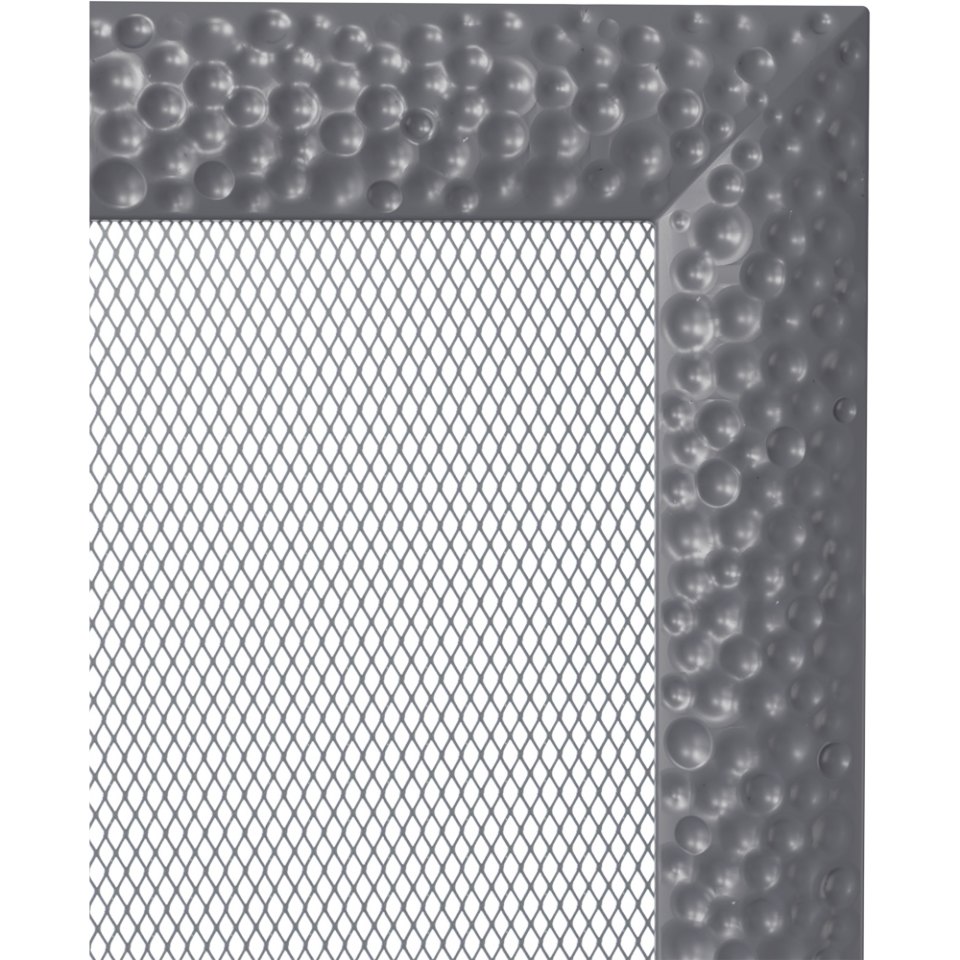 Решетка каминная вентиляционная VENUS графитовая VG - фото 1 - id-p227138304