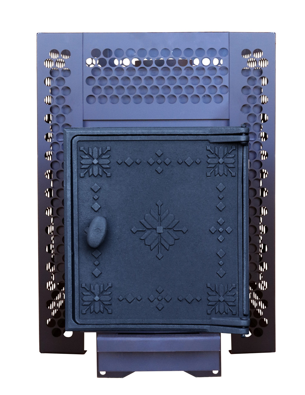 Банная печь ComfortProm стандарт сталь 8 мм (до 20 м. куб.) чугунная дверь - фото 3 - id-p227136844
