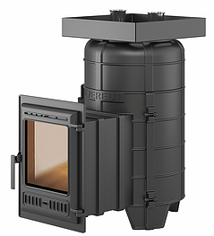 Банная печь Эверест "Steam Master" 30 (320) Чугун (под обкладку)