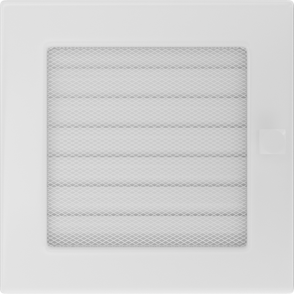 Решетка каминная вентиляционная белая с жалюзи BX - фото 2 - id-p227137744