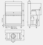 Каминная топка KFD Linea H 1570, фото 5