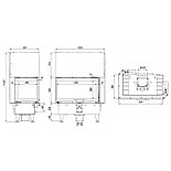 Каминная топка Defro Home Intra LA BL G, фото 3