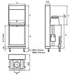Каминная топка KFD Linea V 810, фото 5